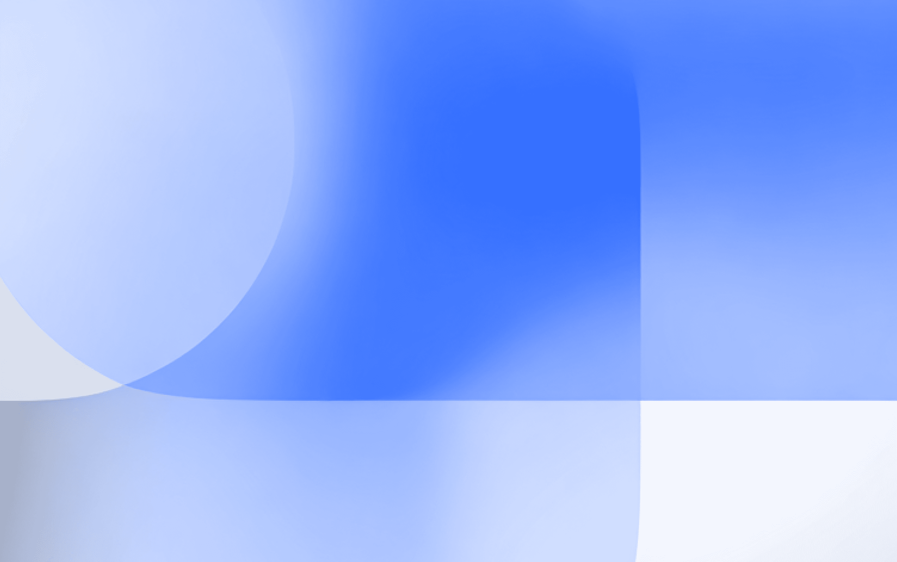 Blue bubble visual background
