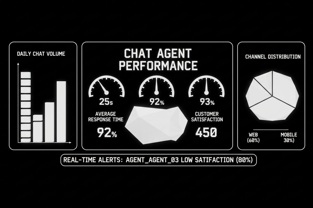 Agent performance dashboard