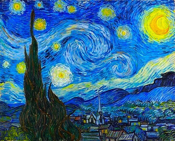 Starry Night by Vincent van Gogh