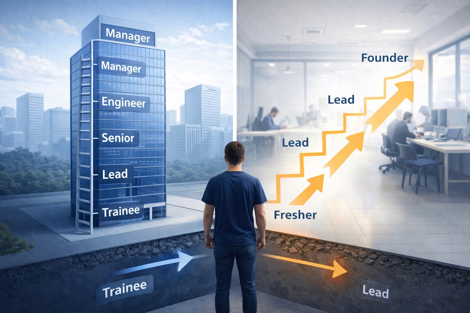 How Organizational Structure Impacts Fresher Growth