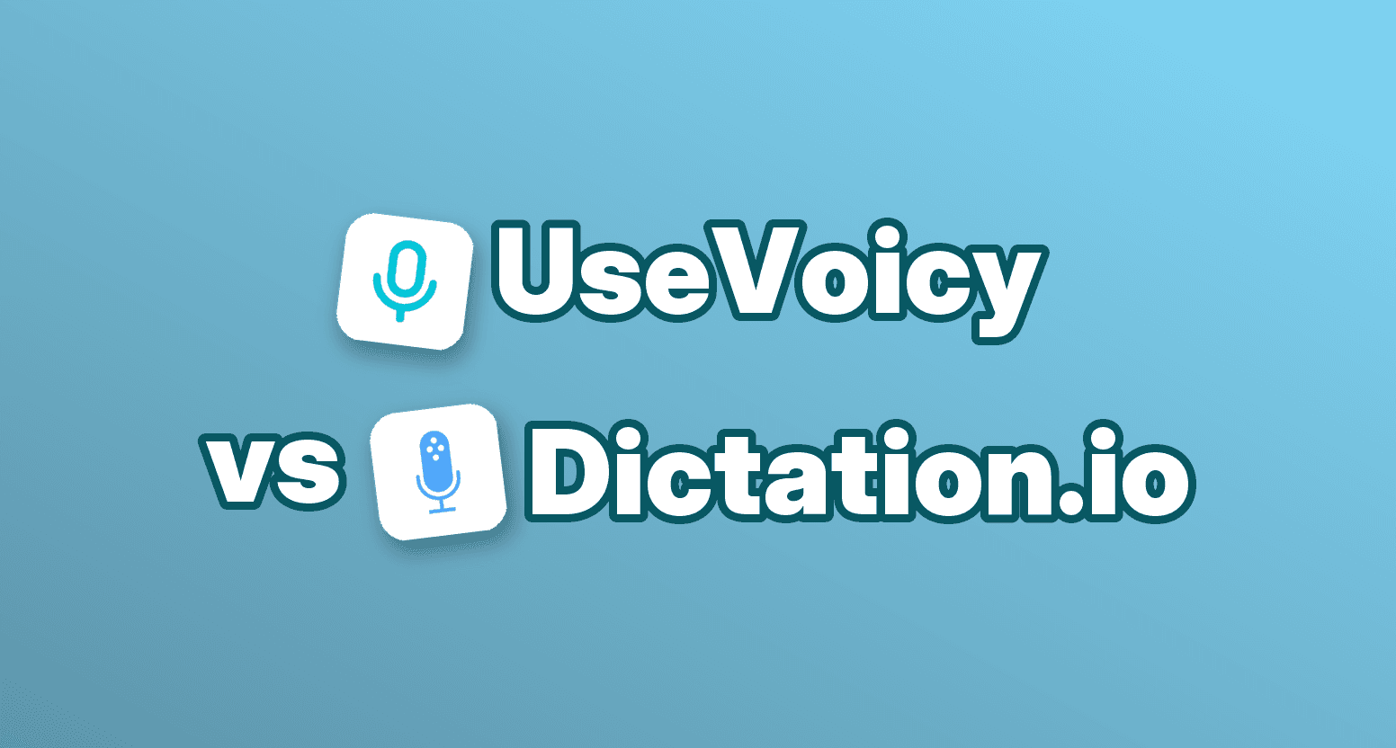 UseVoicy vs Dictation.io