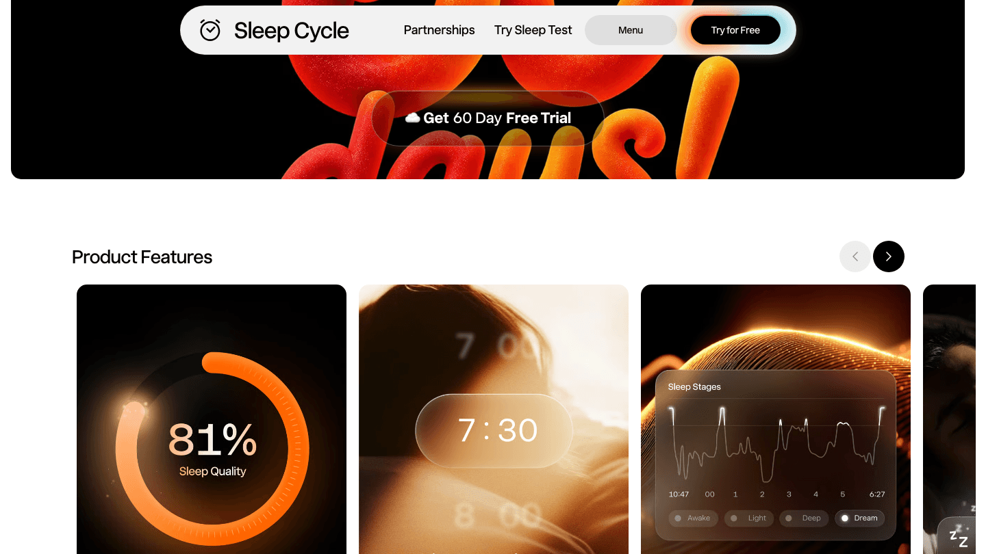 Sleep Cycle smart alarm and sleep tracker