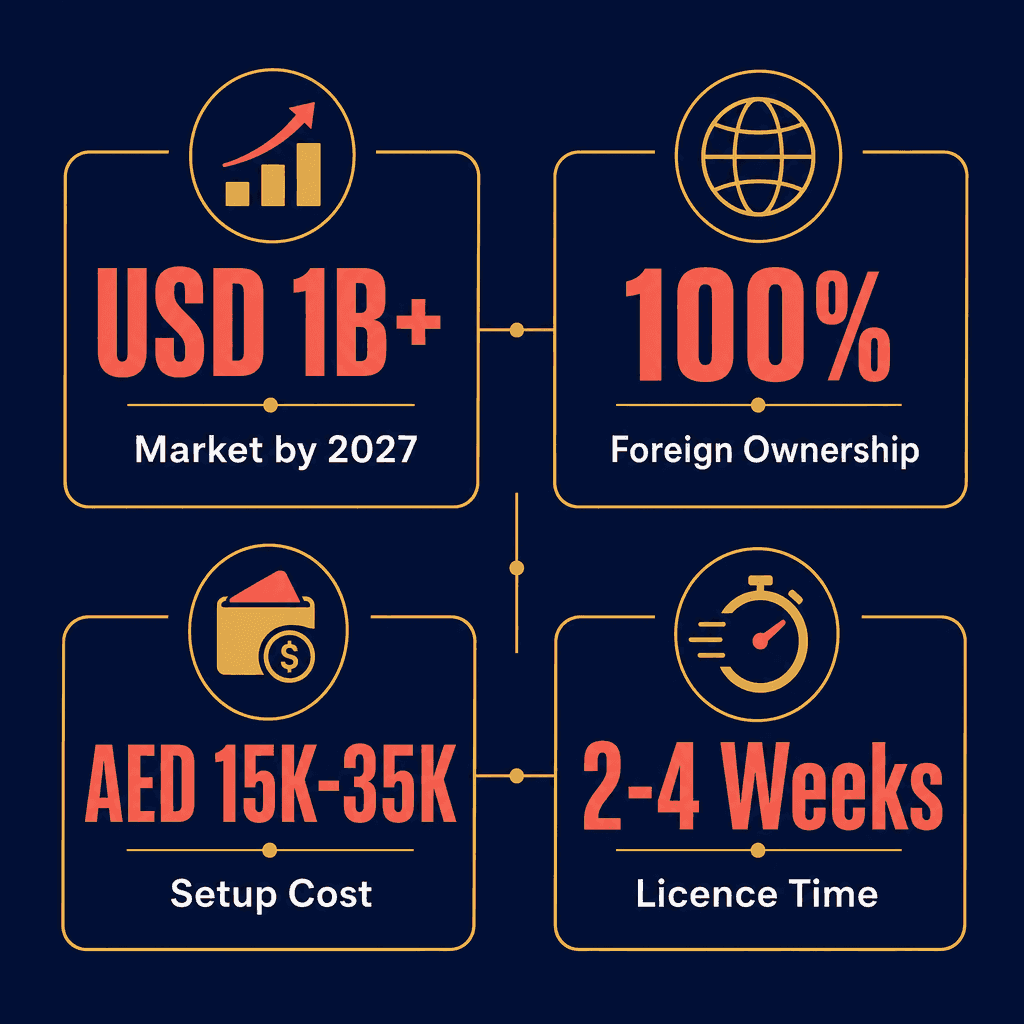 Infographic: Start a Producers Or Entrepreneurs Of Arts Live Events, With Or Without Facilities Business in Dubai