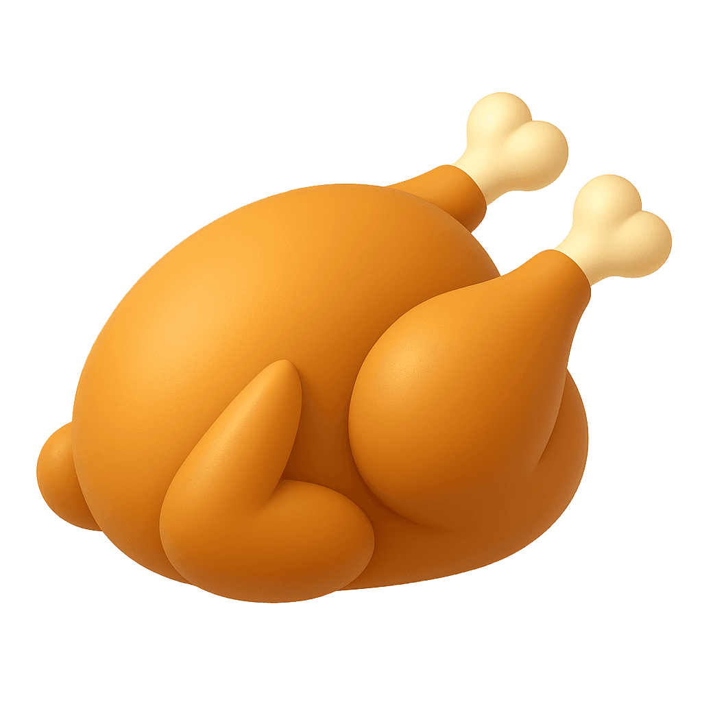Chicken 3D Icon