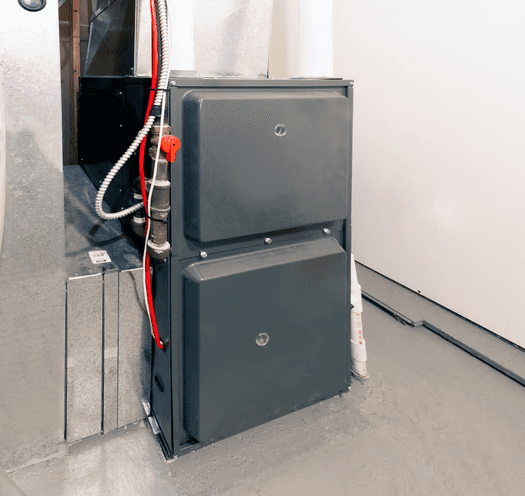 Furnace Unit inside of a Toronto home basement