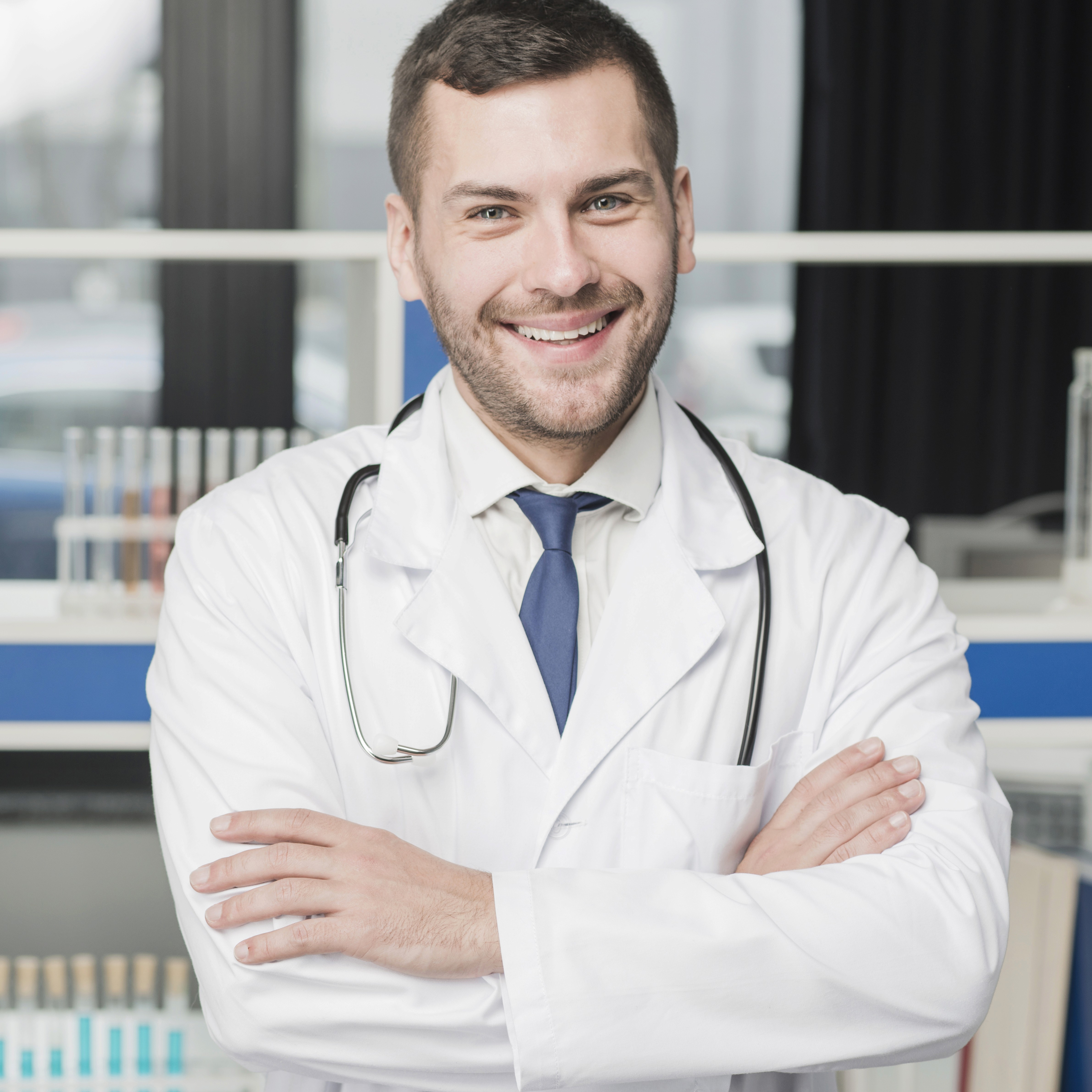 Doctor working
