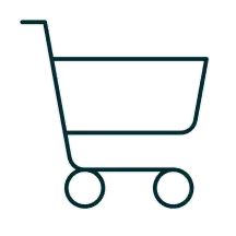 Icono de un carrito de la compra