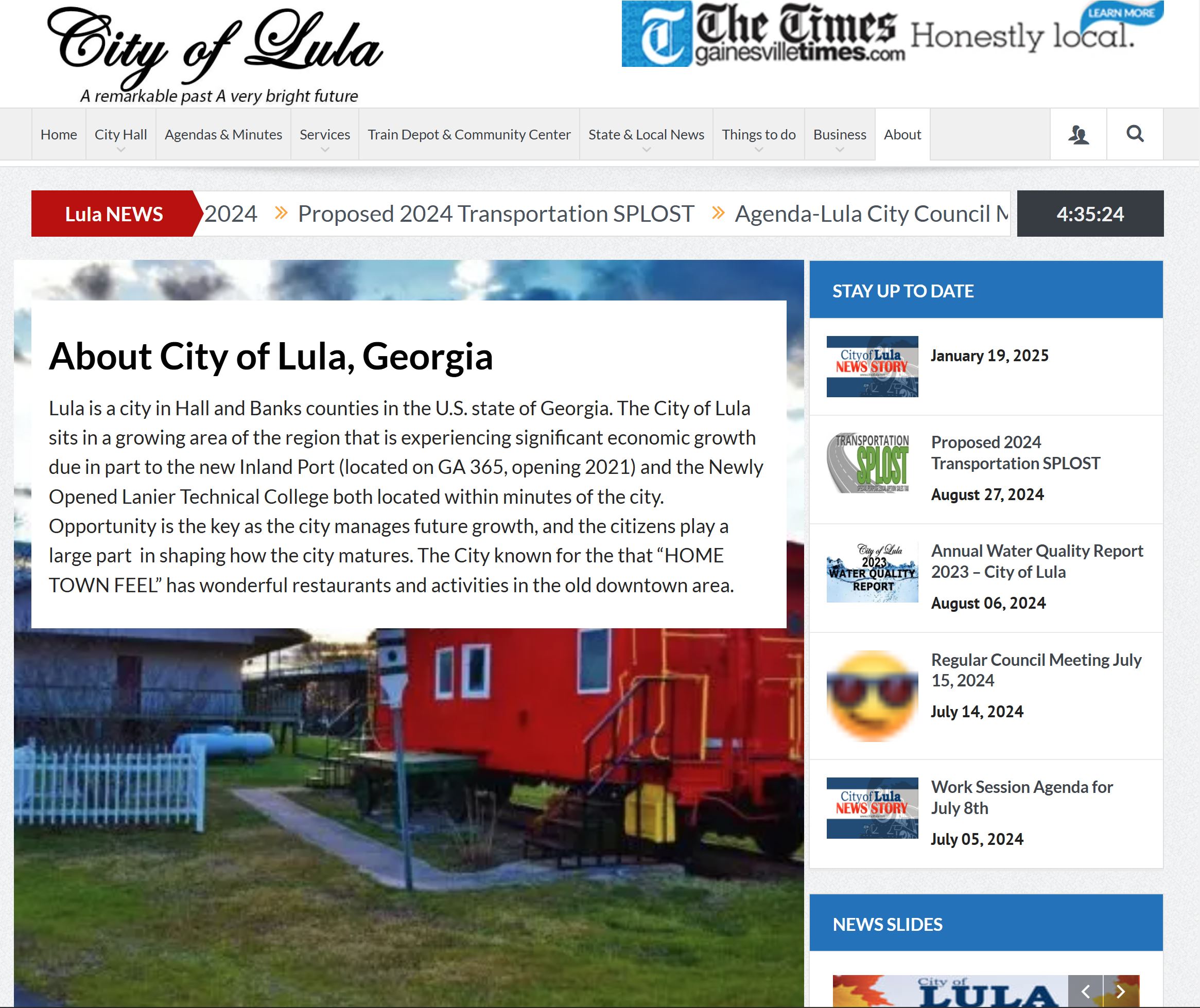 Lula, GA Old Design