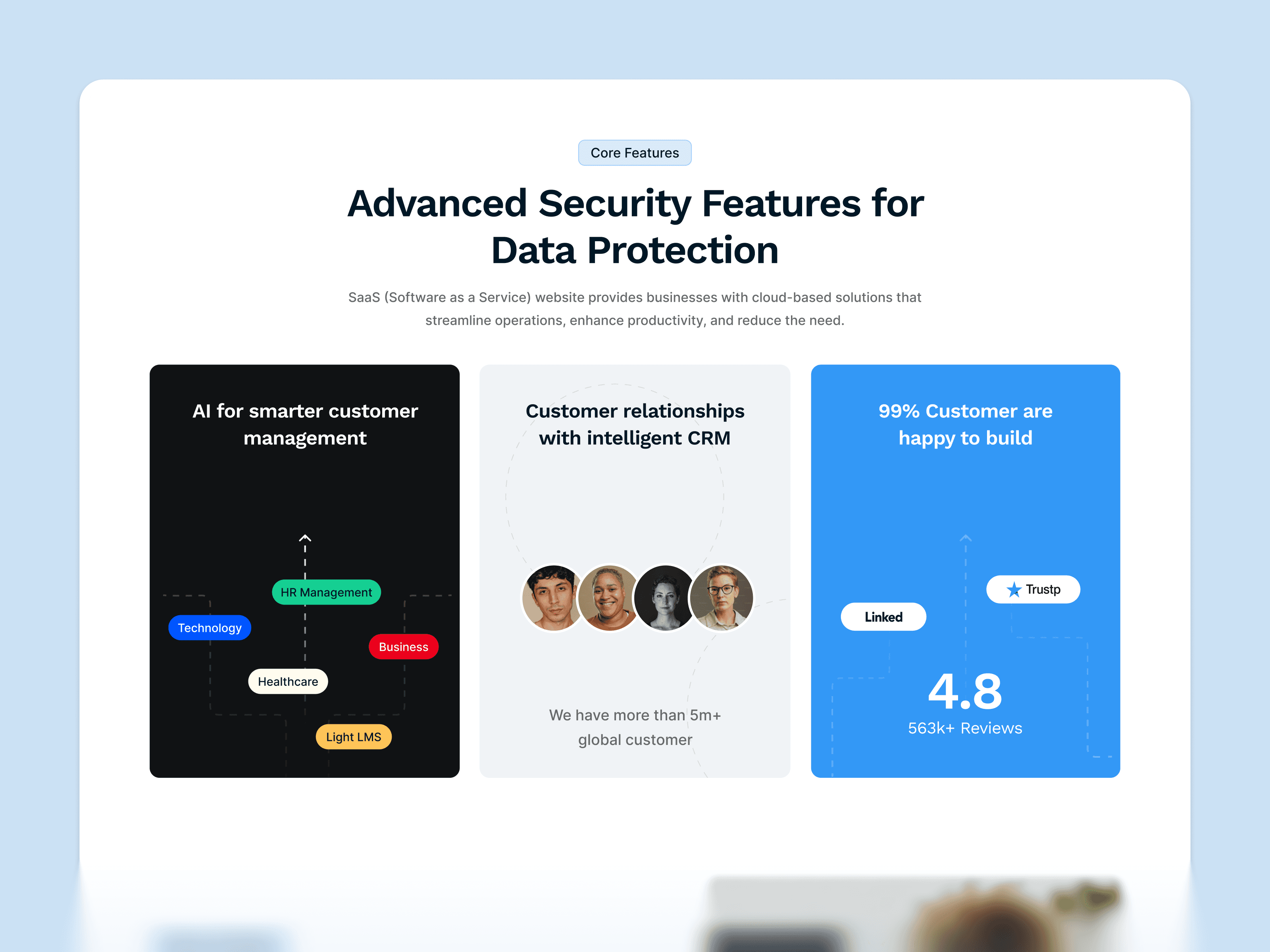 AI SaaS Framer Template