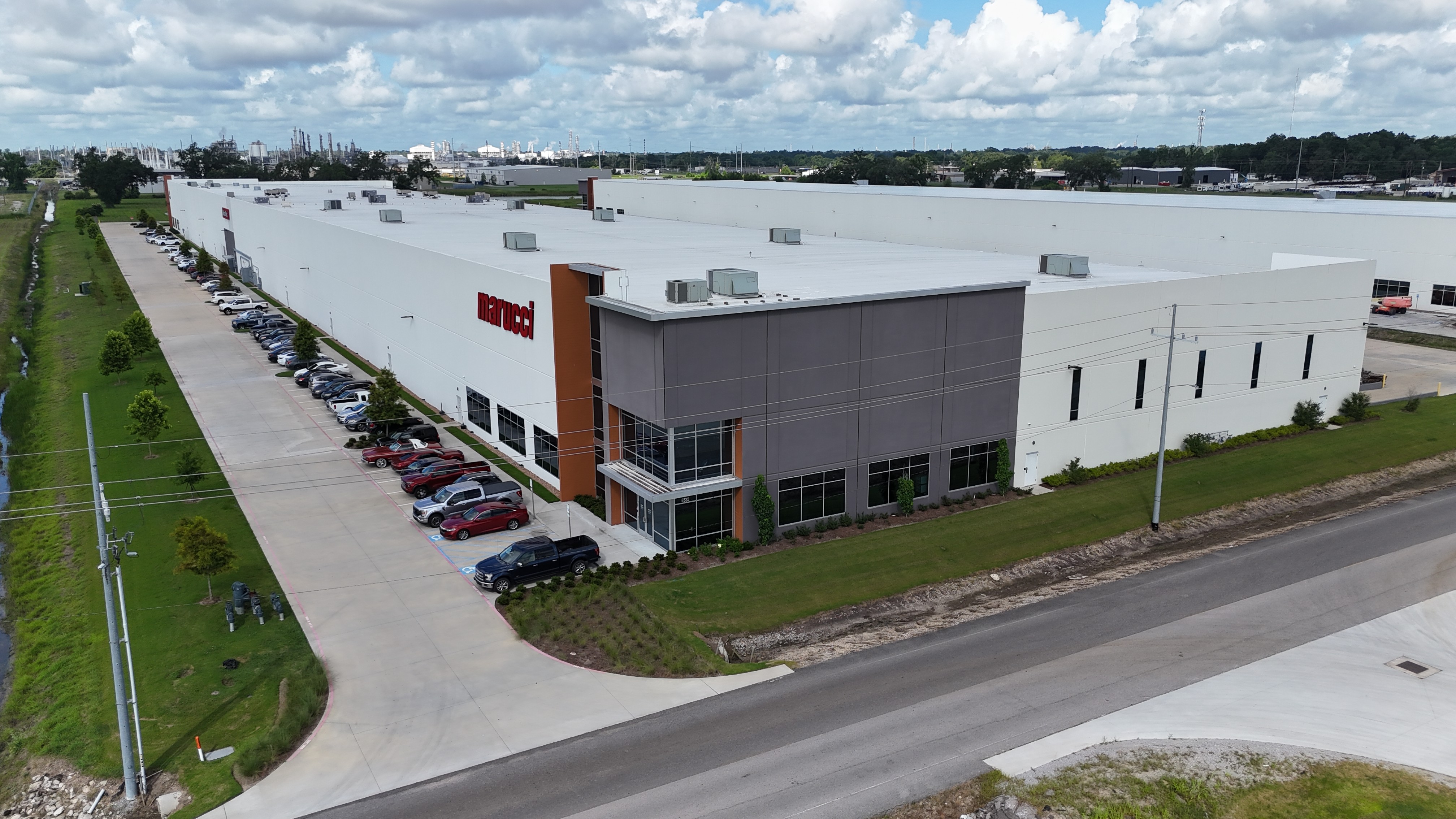 Aerial view of Rivermark Phase I in Geismar, Louisiana