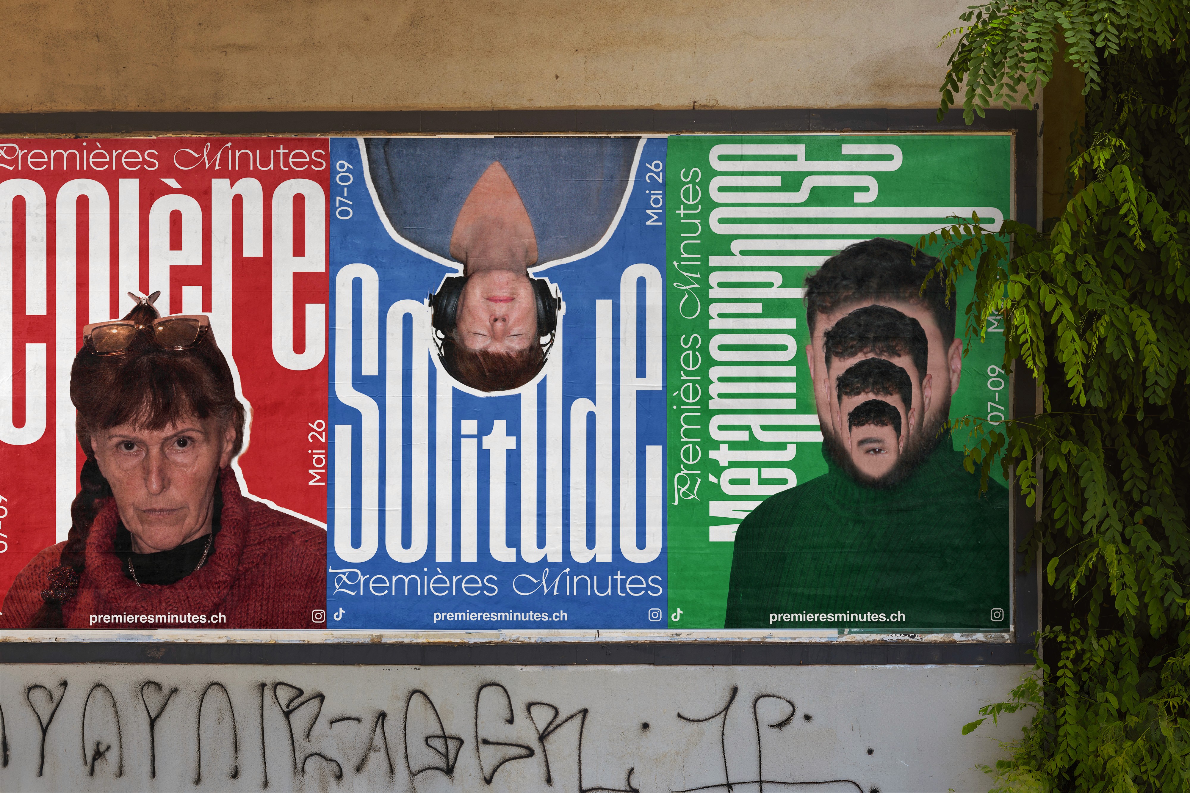 Women On Neon Background