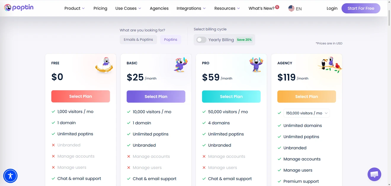 poptin-pricing
