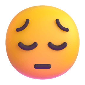 Sad Emoji Image Asset