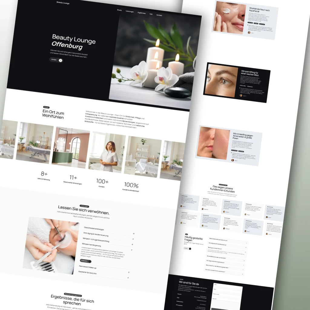 Showcsae von Beauty Salon Wiola in Achern