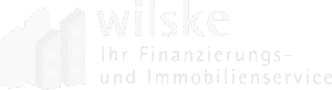 Wilske: Ihr Finanzierungs- und Immobilienservice logo with building icon.