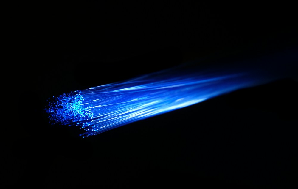 Close-up optical light detail