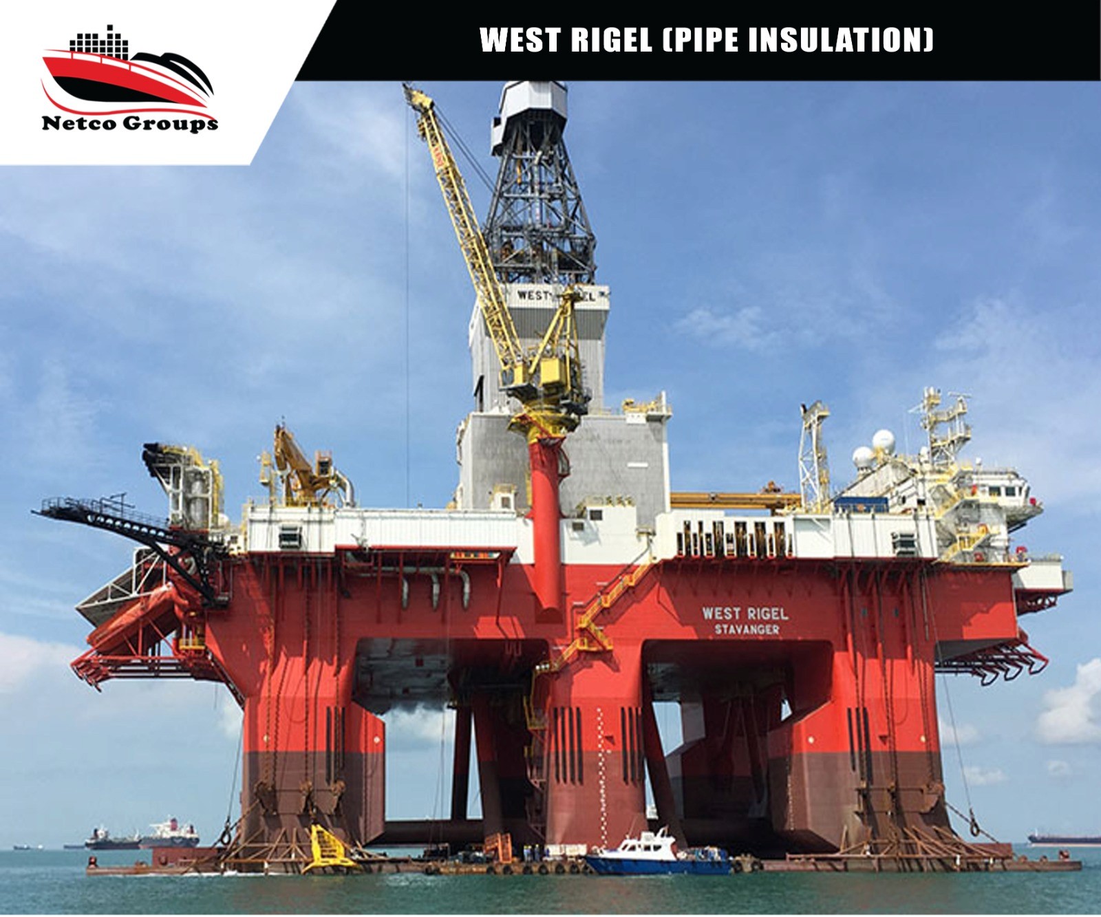 Offshore Rig Insulation, Fireproofing and Cladding Services
