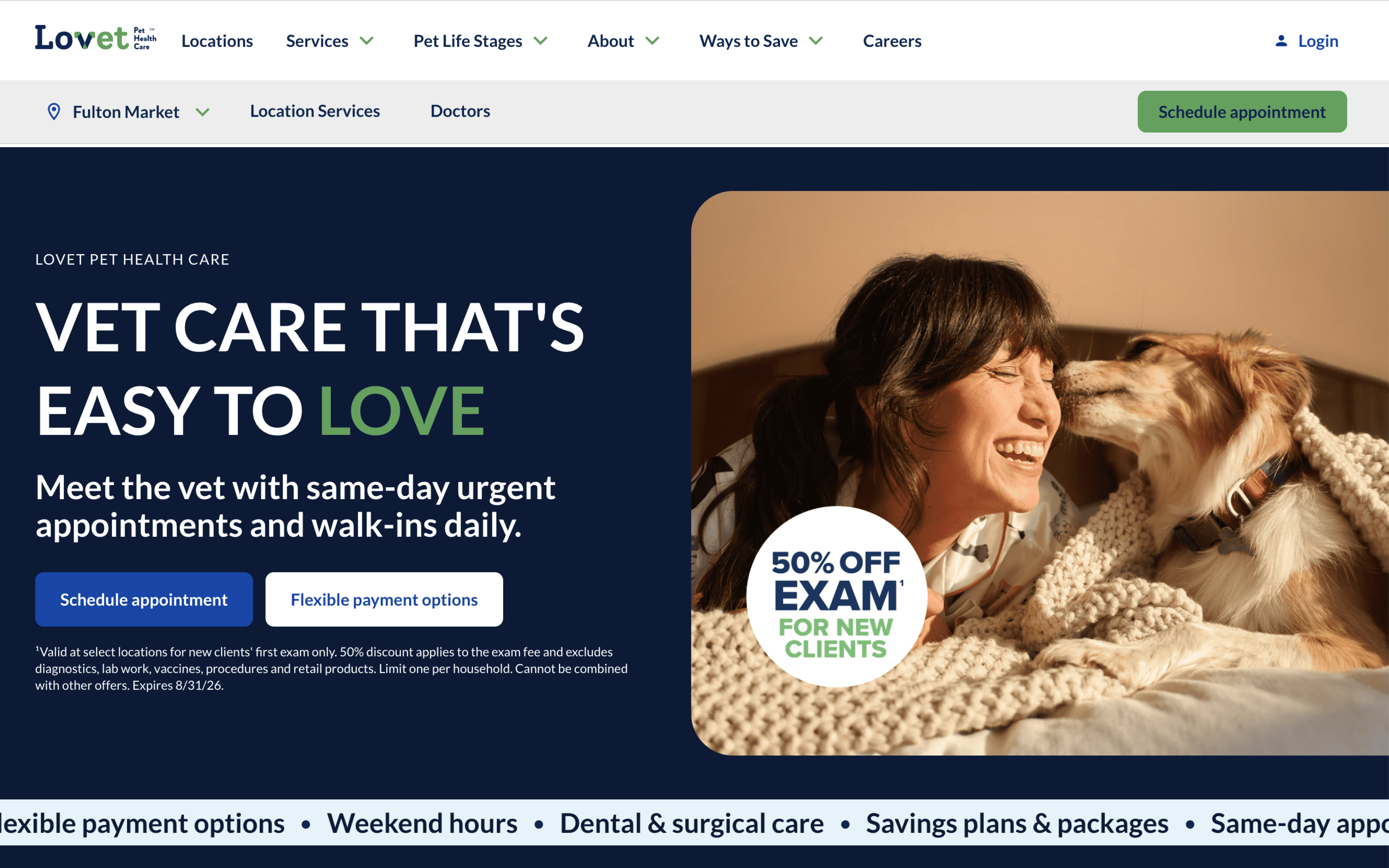 Lovet Website We care