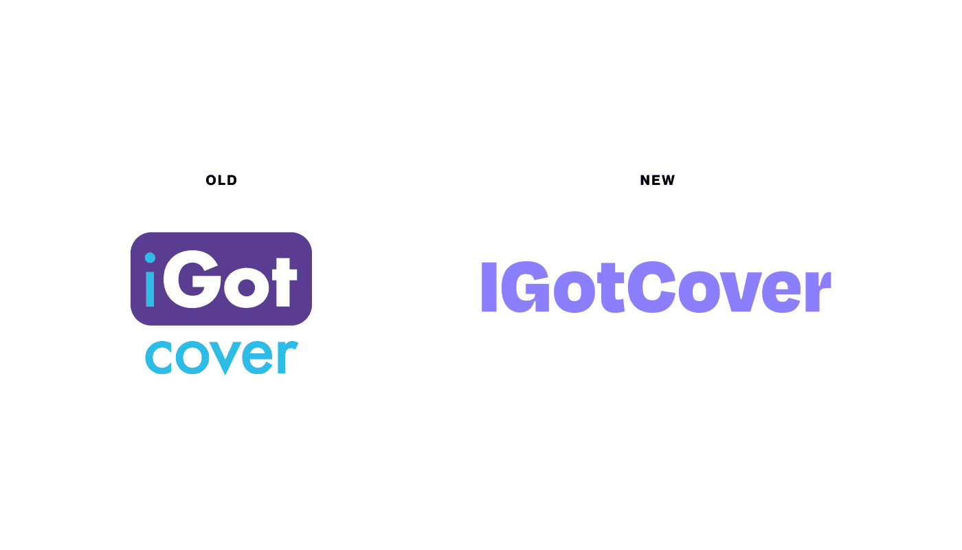 I Got Cover Old vs new logo