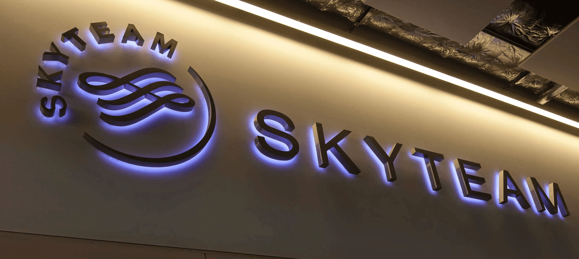 illuminated wall mounted logo