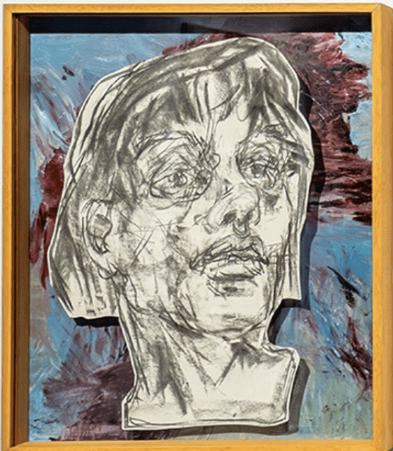 a group of women standing on top of a sandy beach