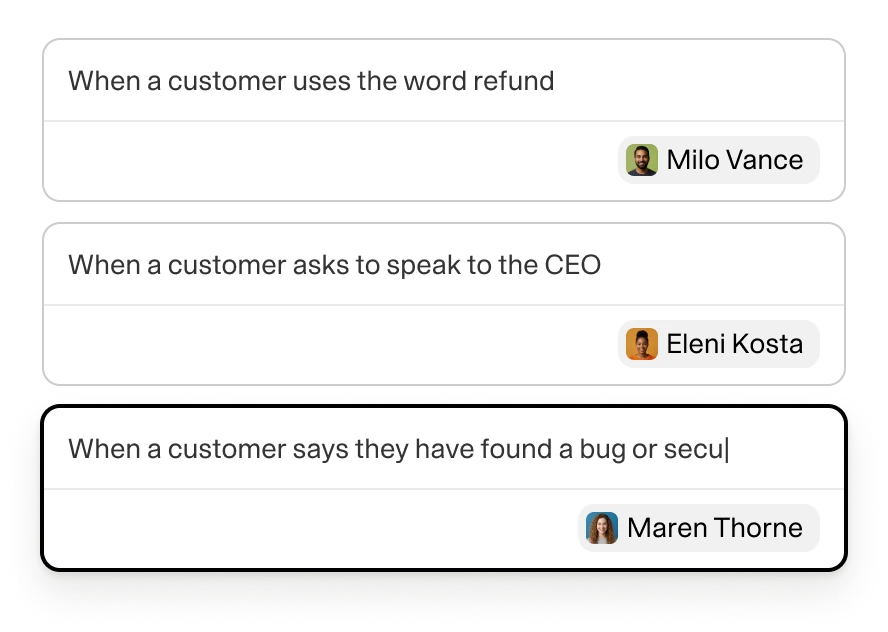 Smart Escalation Weav