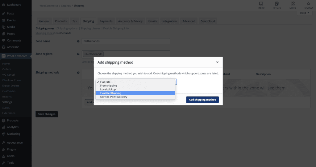 Weight - add flexible shipping