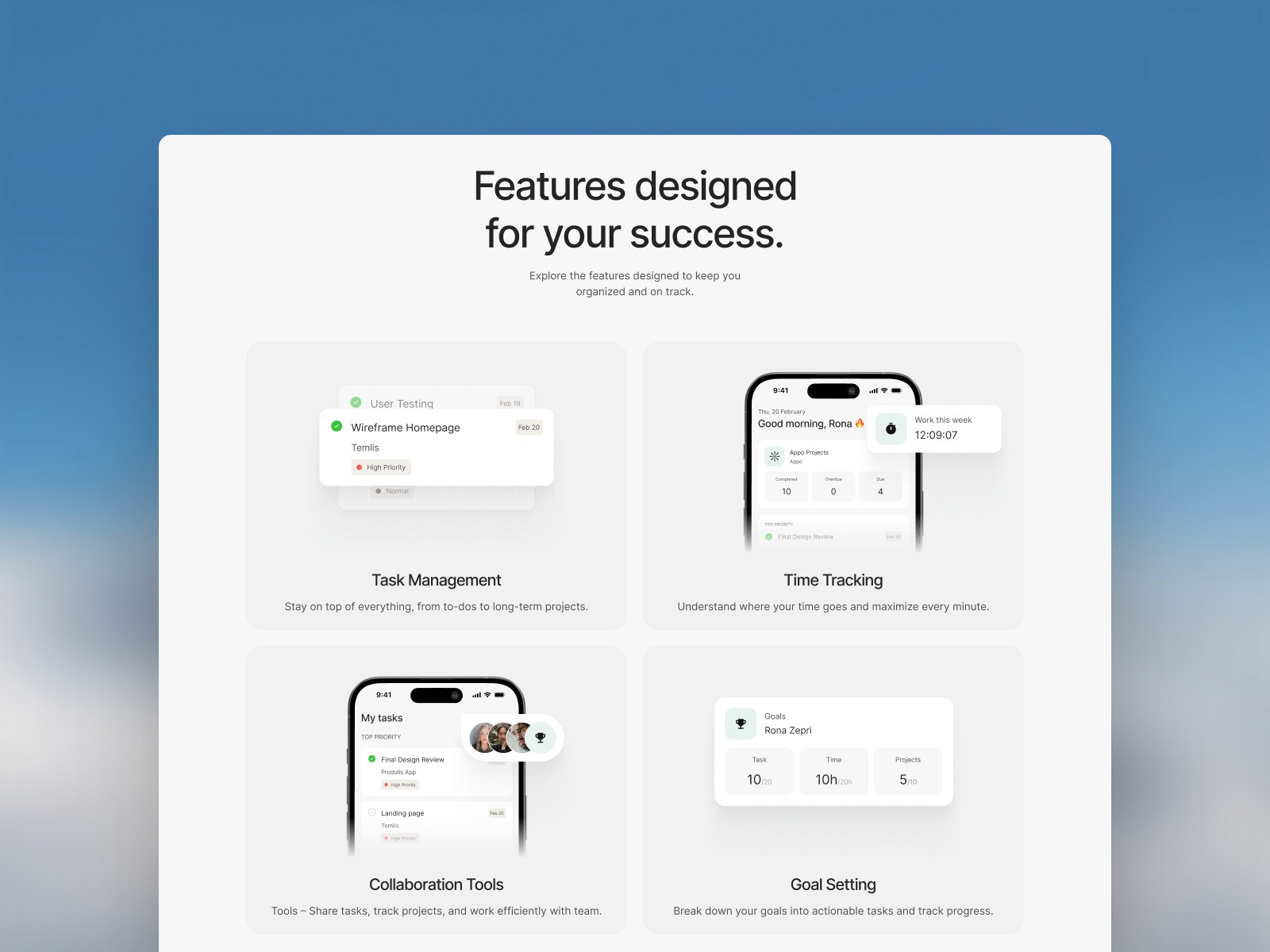 Nearo — 极简现代落地页设计案例