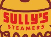 Sully's Steamer logo with bright yellow background
