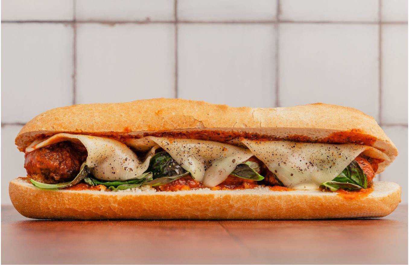 Meatball Marinara Sandwich