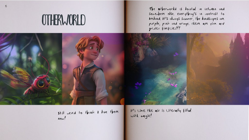 The otherworld in golden