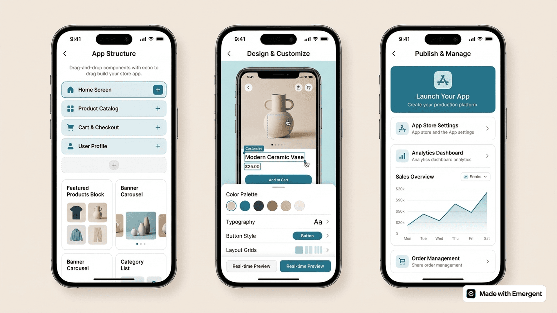 Ecommerce App Made With Emergent