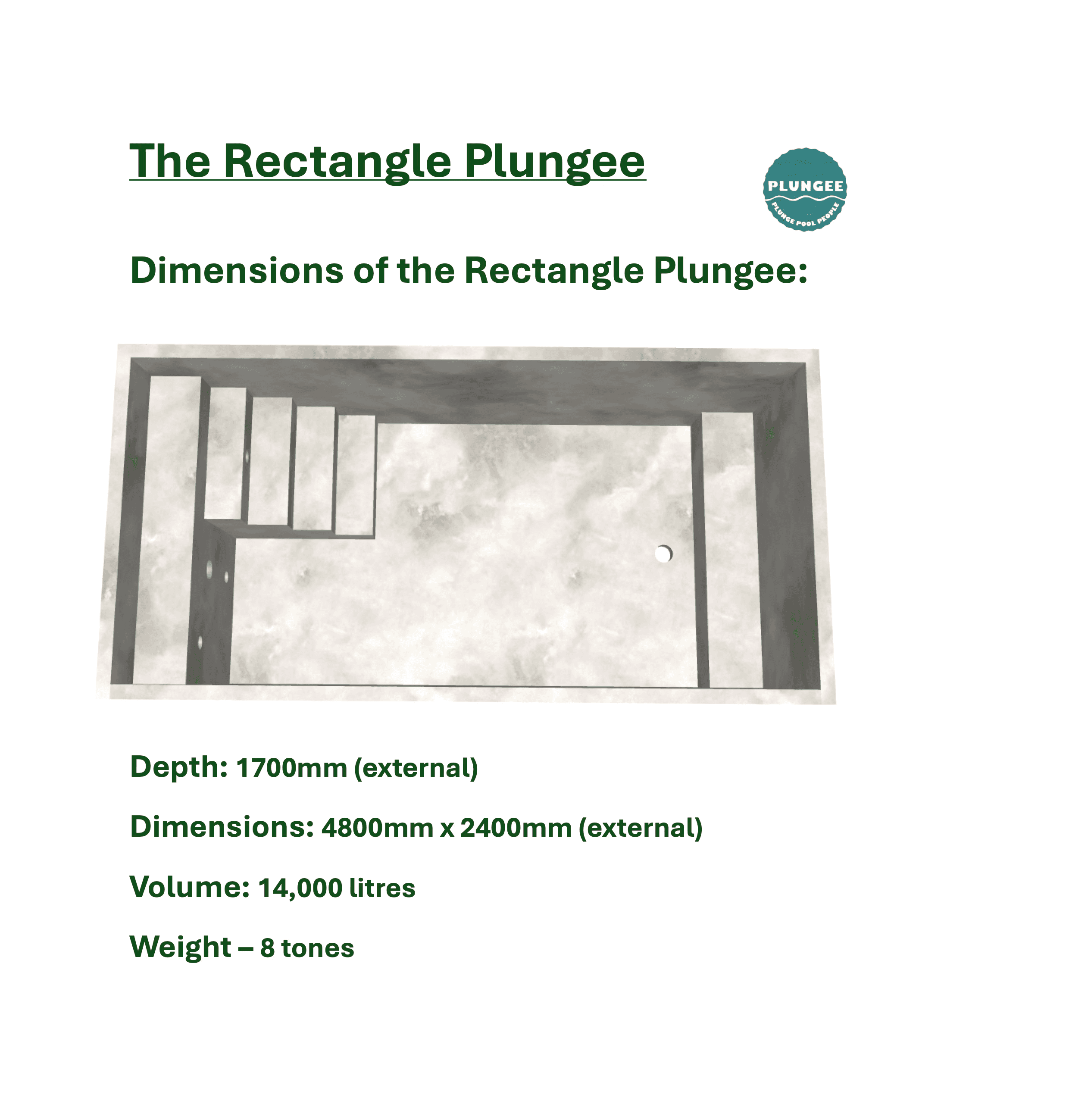 Plungee Dimensions