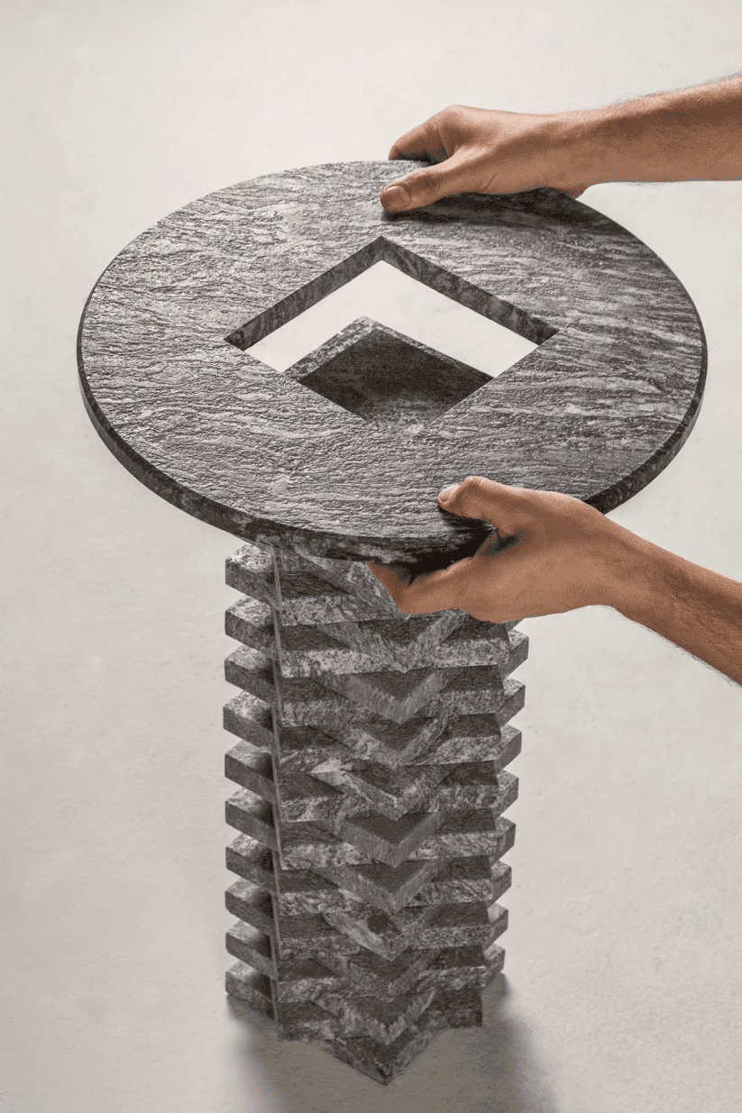 Studio portrait of a man