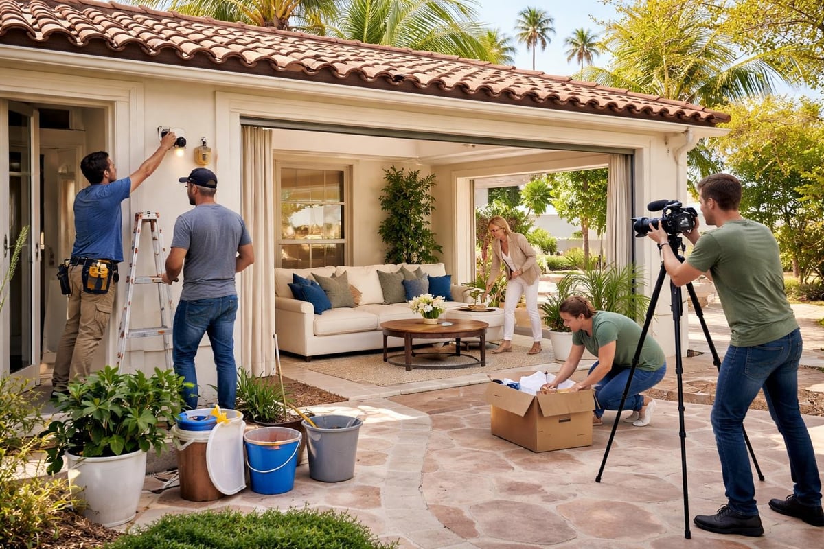 Home staging preparation checklist