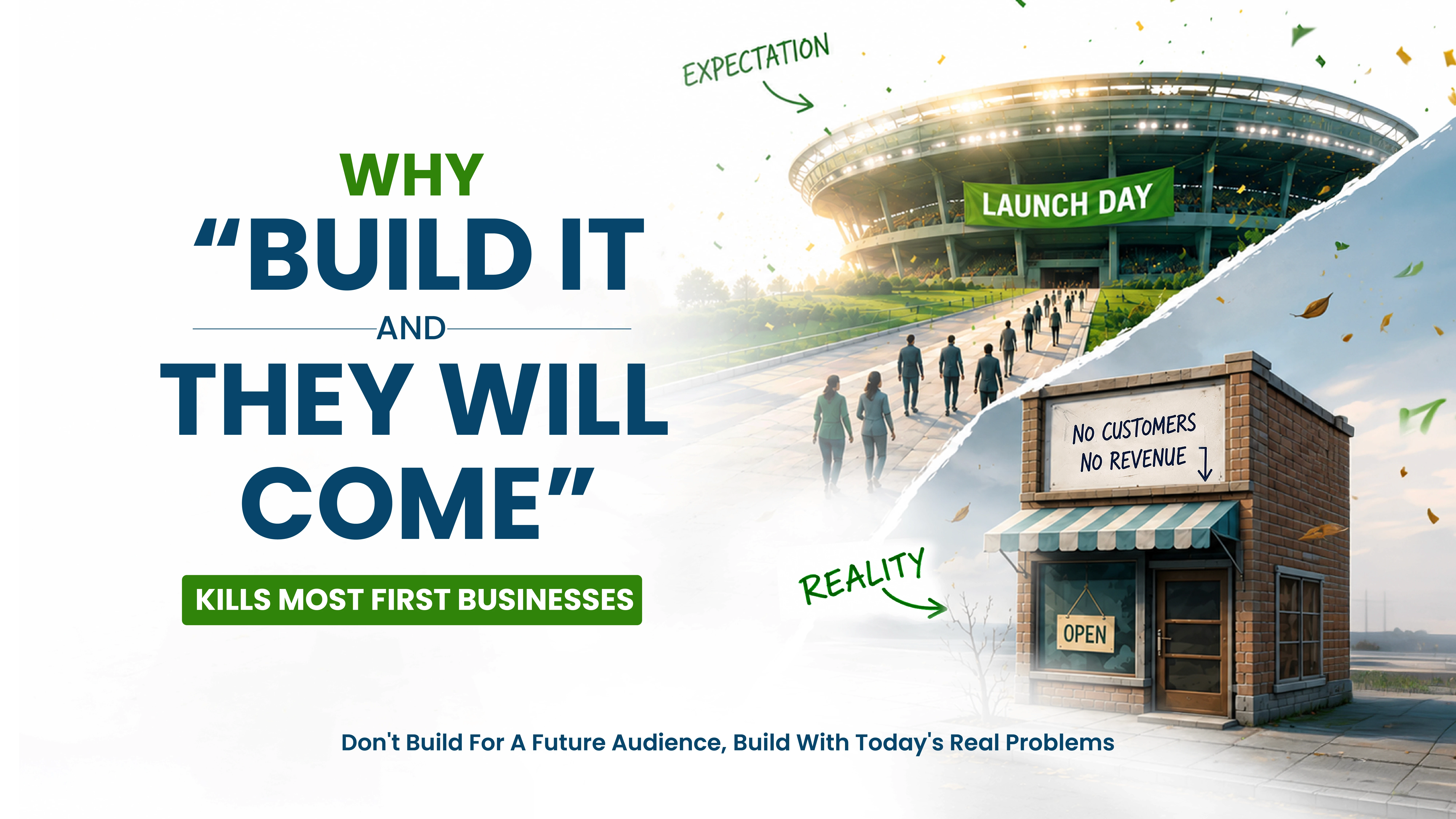 Why "Build It and They Will Come" Kills Most First Businesses