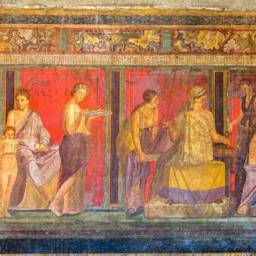 Pitture murarie in Pompei_Villa dei Misteri
