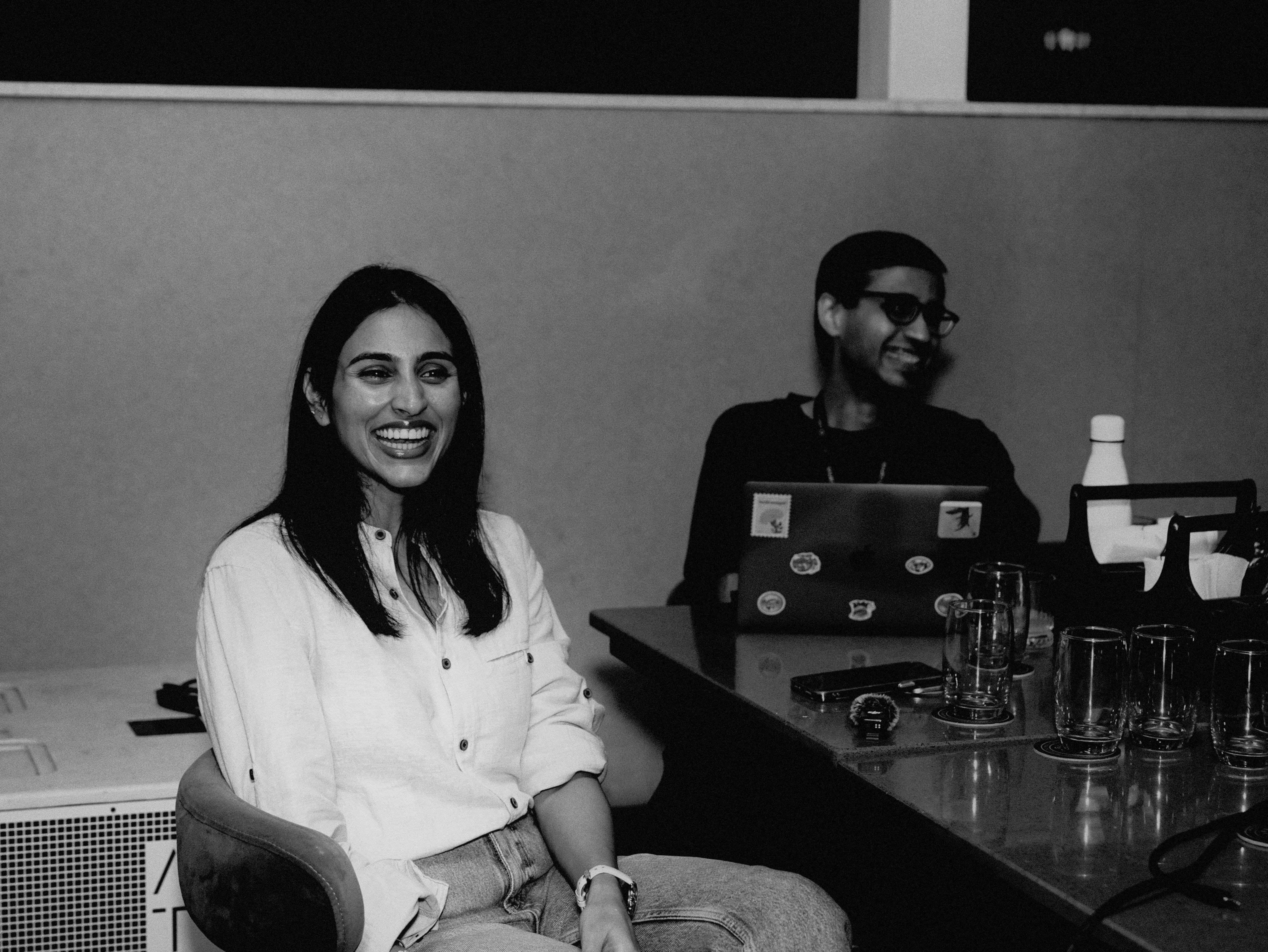 a black and white photo of wavy lines