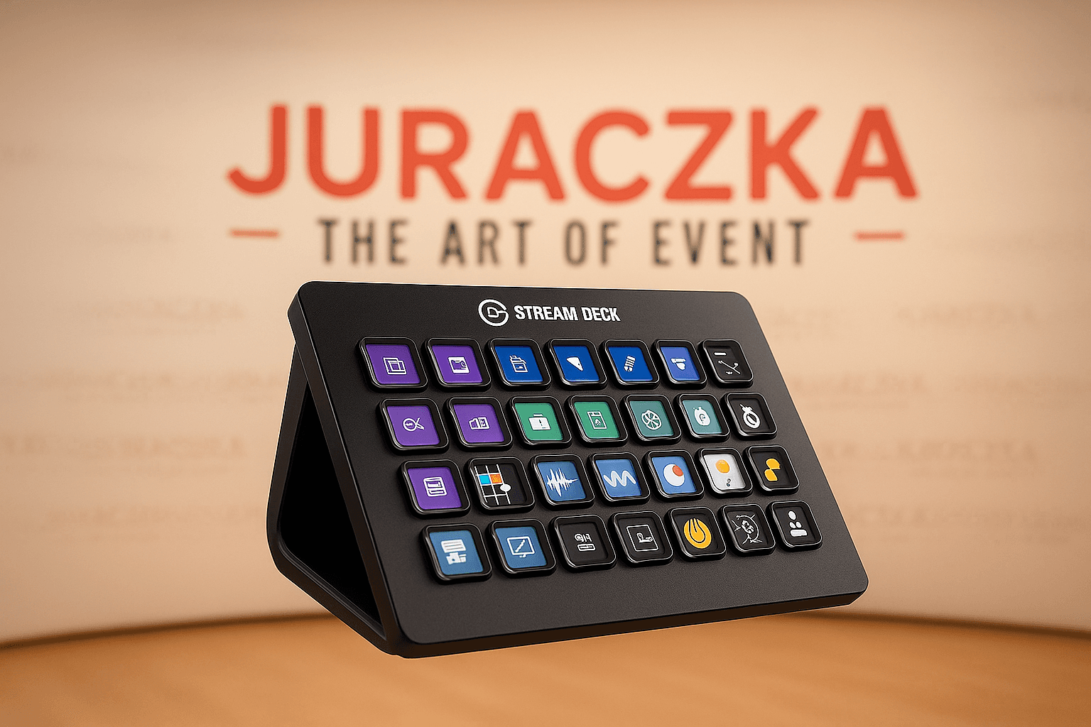 Stream Deck Elegato XL - Juraczka The Art of Event