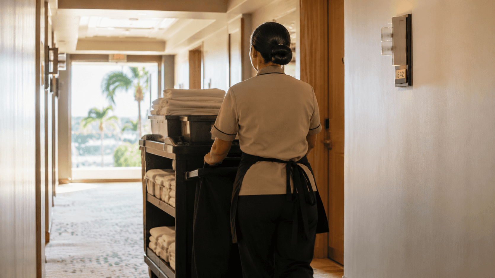 Hospitality interior at a Hawai‘i resort property