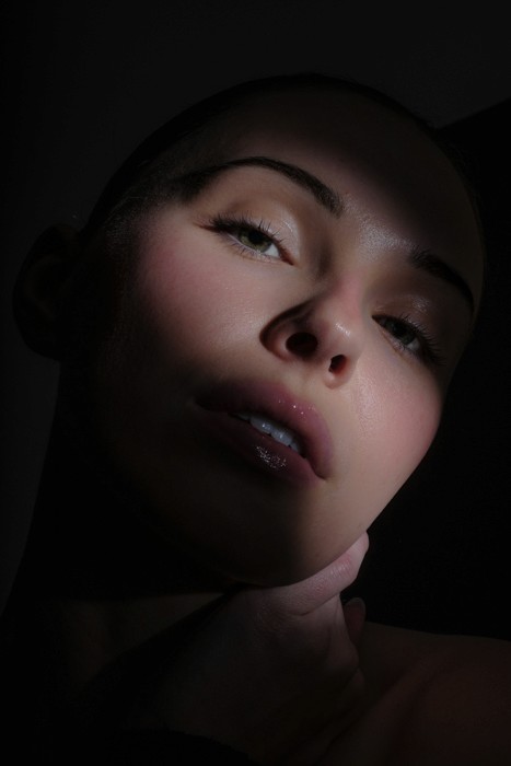 moody creative headshot photoshoot portrait