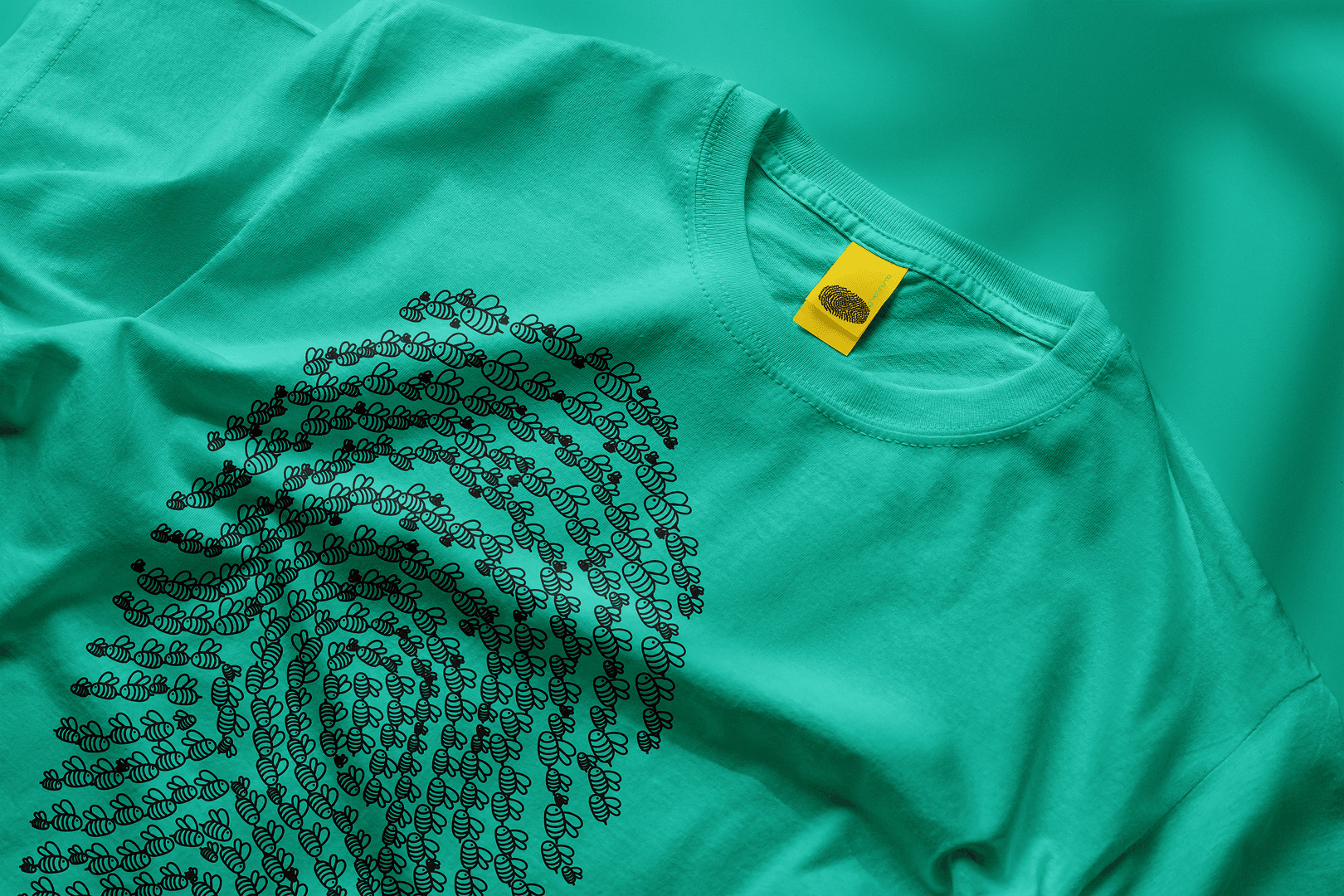 Green Thumb Wearable Merchandise Design Mockup