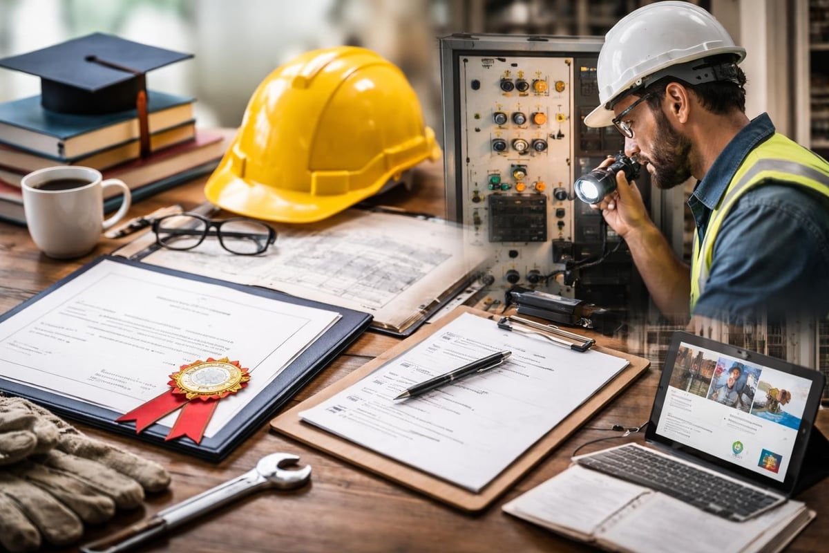 Competent inspector qualifications