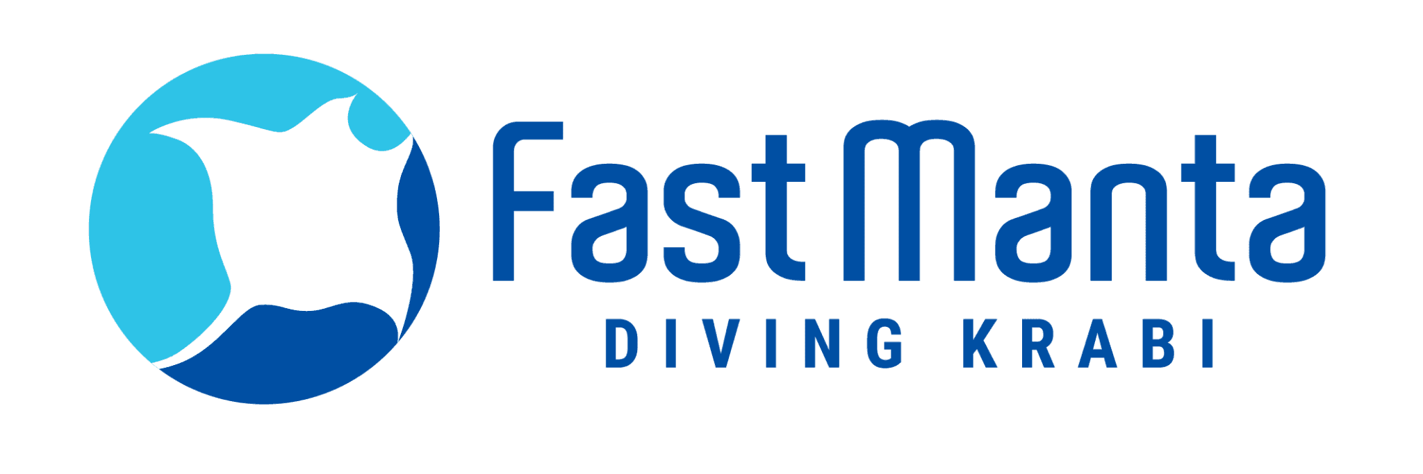 fast manta diving krabi scuba diving company logo