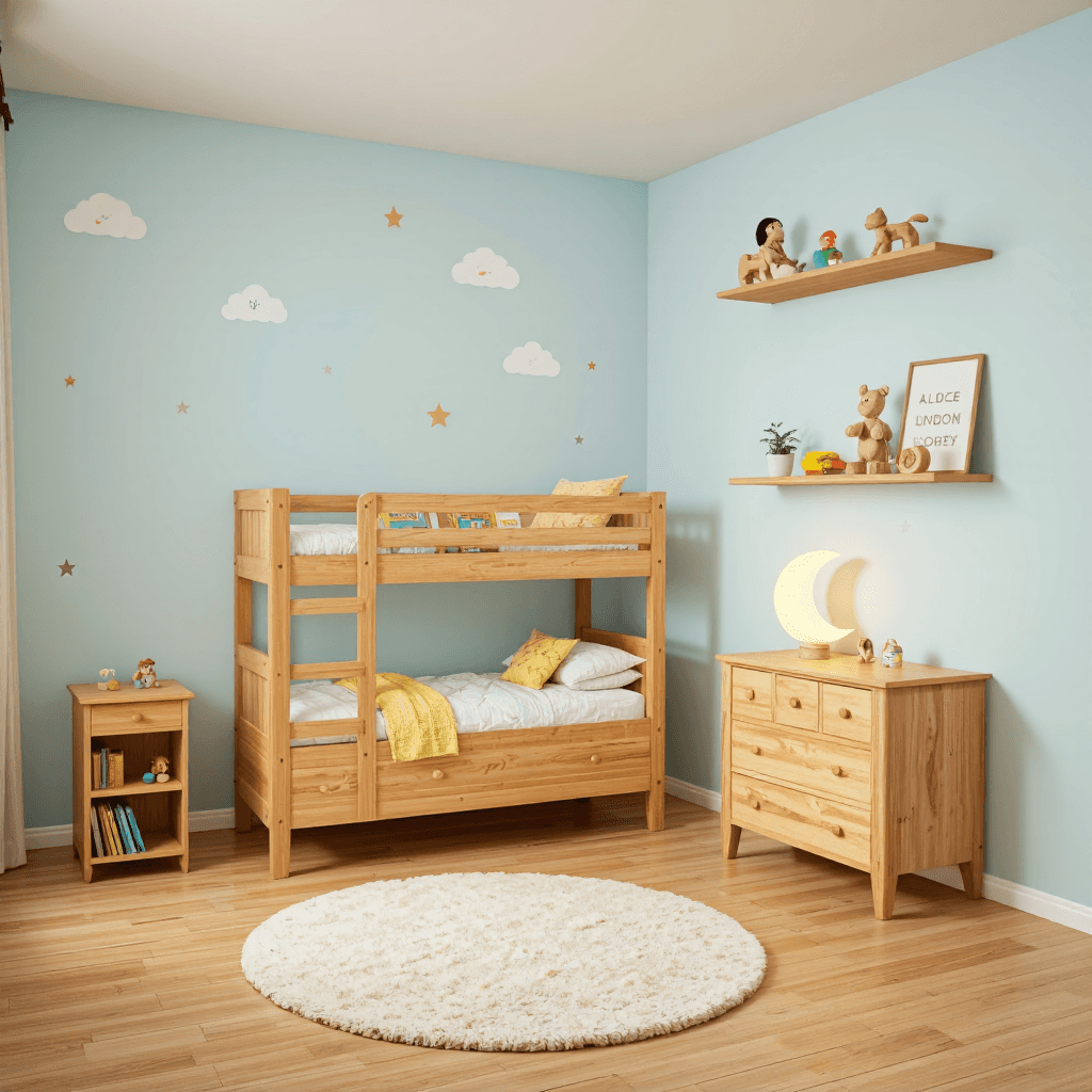 product photography of Children's Bedroom Furniture