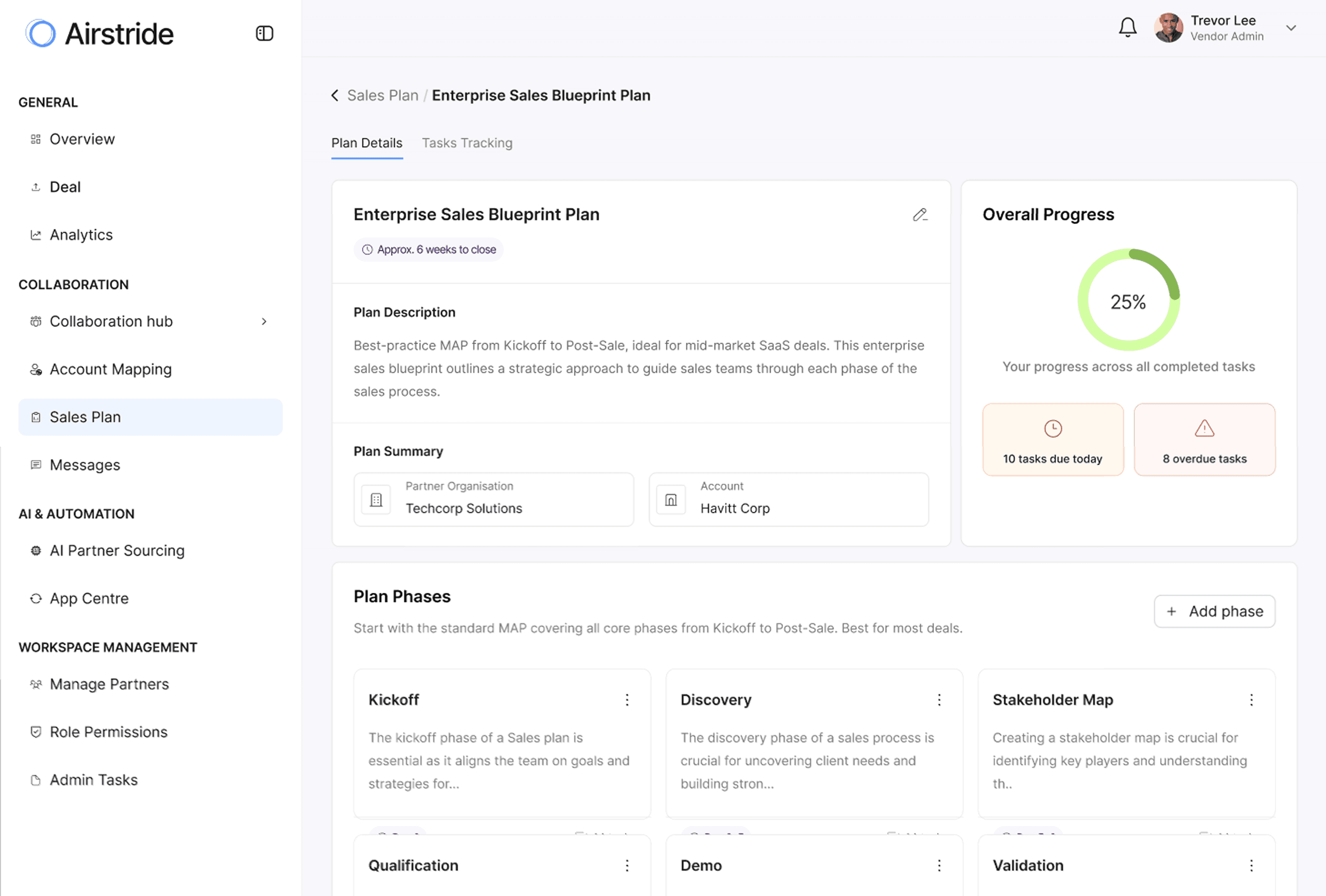 Airstride Co Sell plan