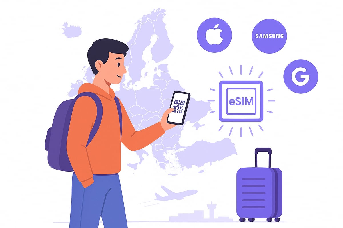 How to Set Up and Use a Europe Roaming eSIM