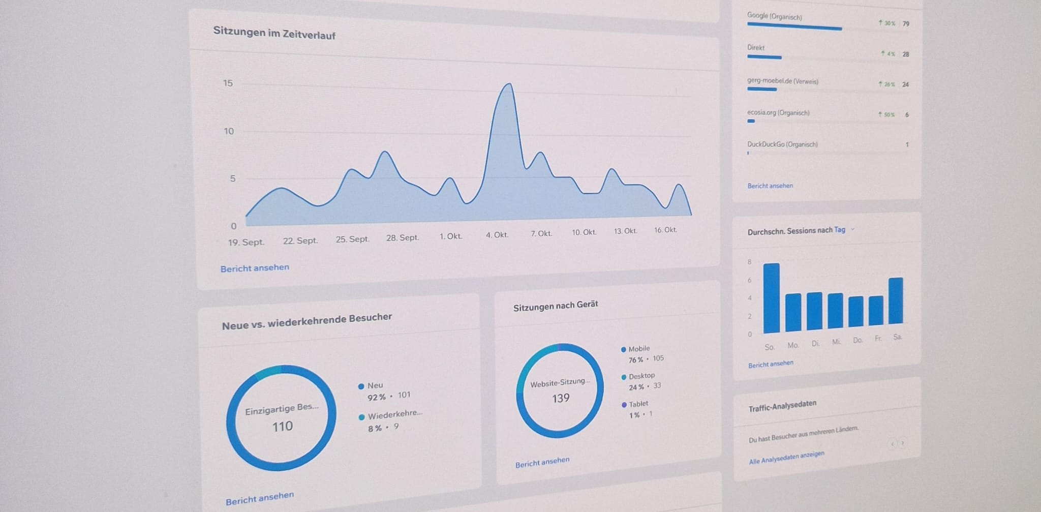 a computer screen with a bunch of data on it