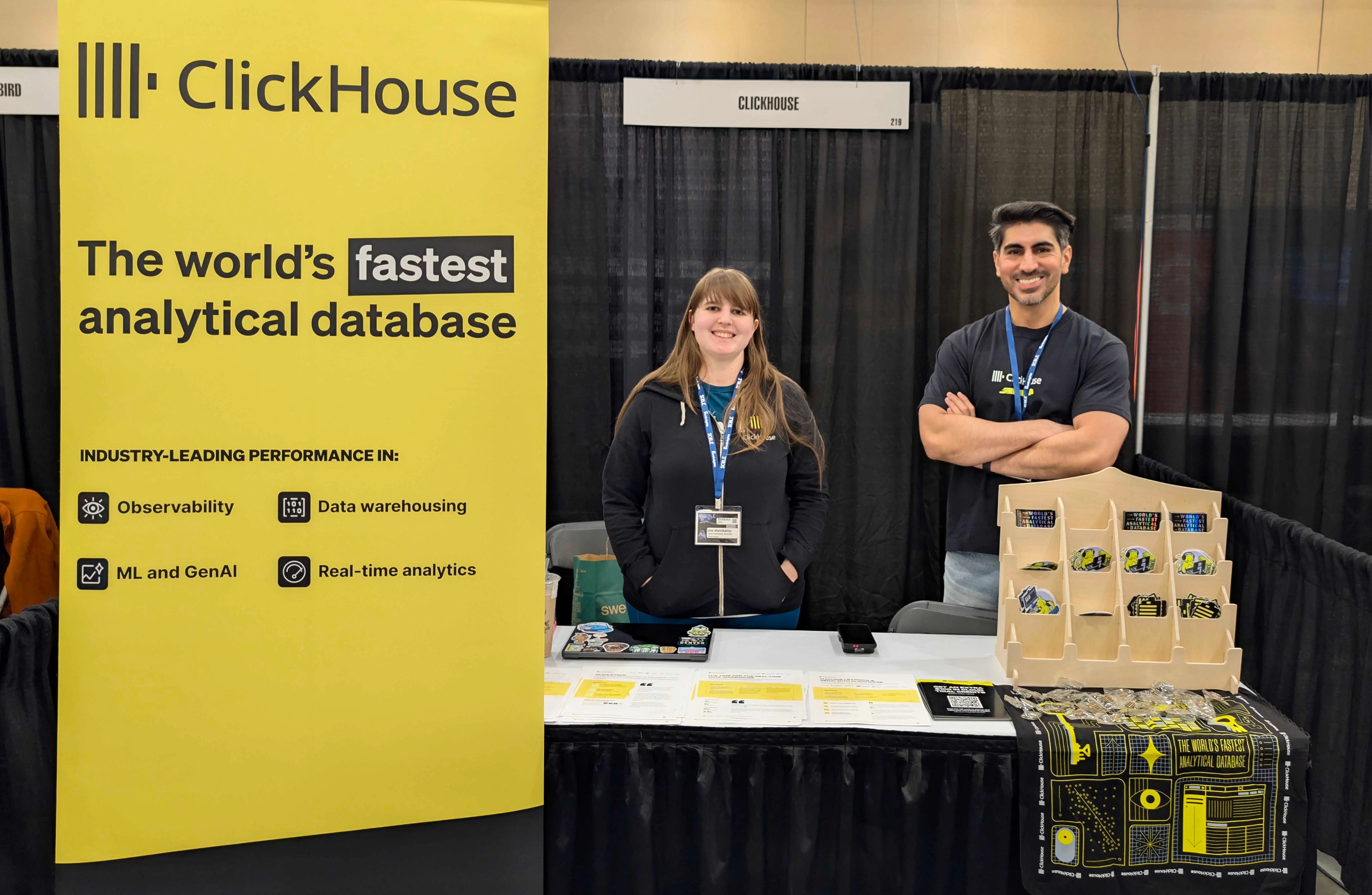 ClickHouse Event Booth