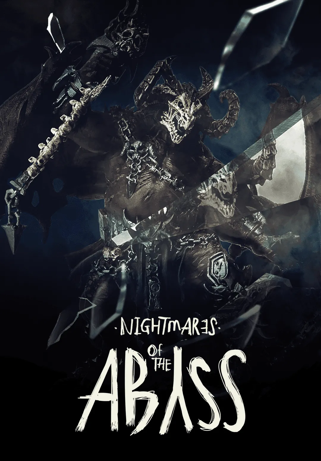 Od’Dracne, Demon Lord of Bones - miniature from Loot Studios bundle Nightmares of The Abyss.